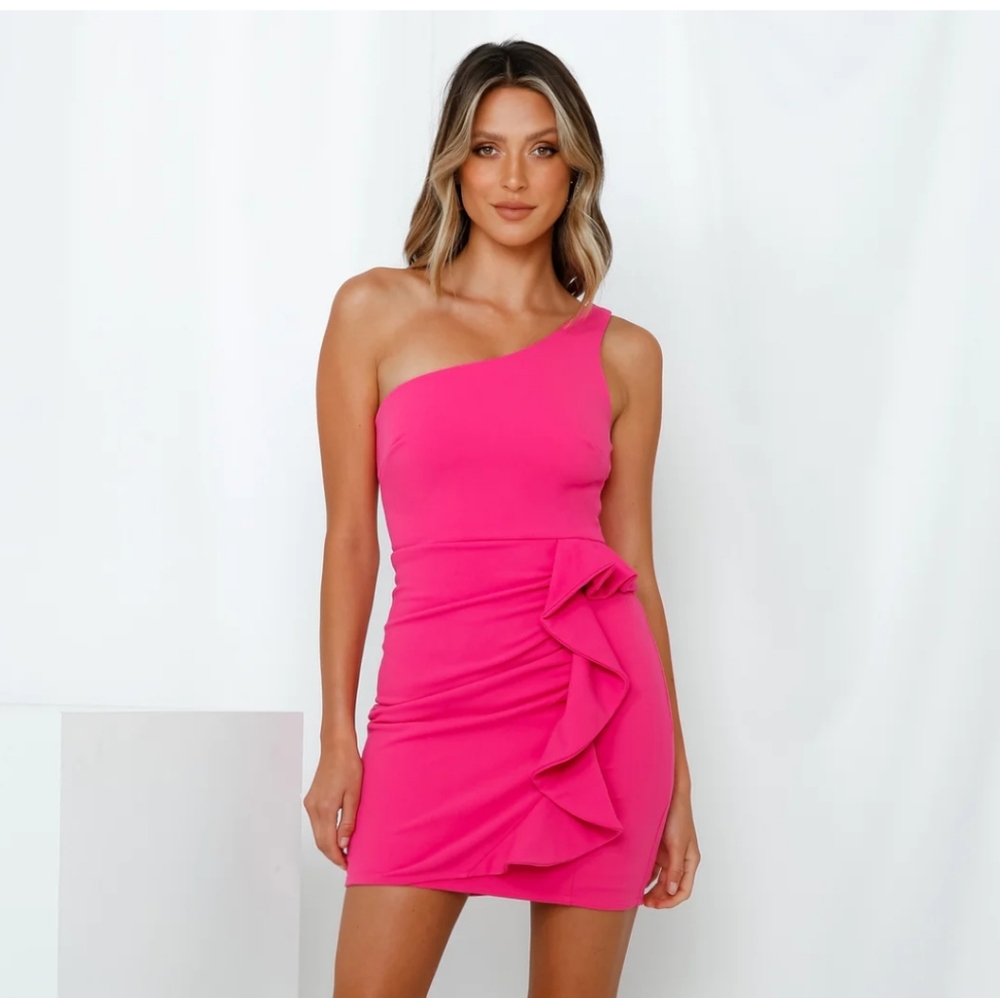 NWT Hello Molly Backstage Pass Pink Dress